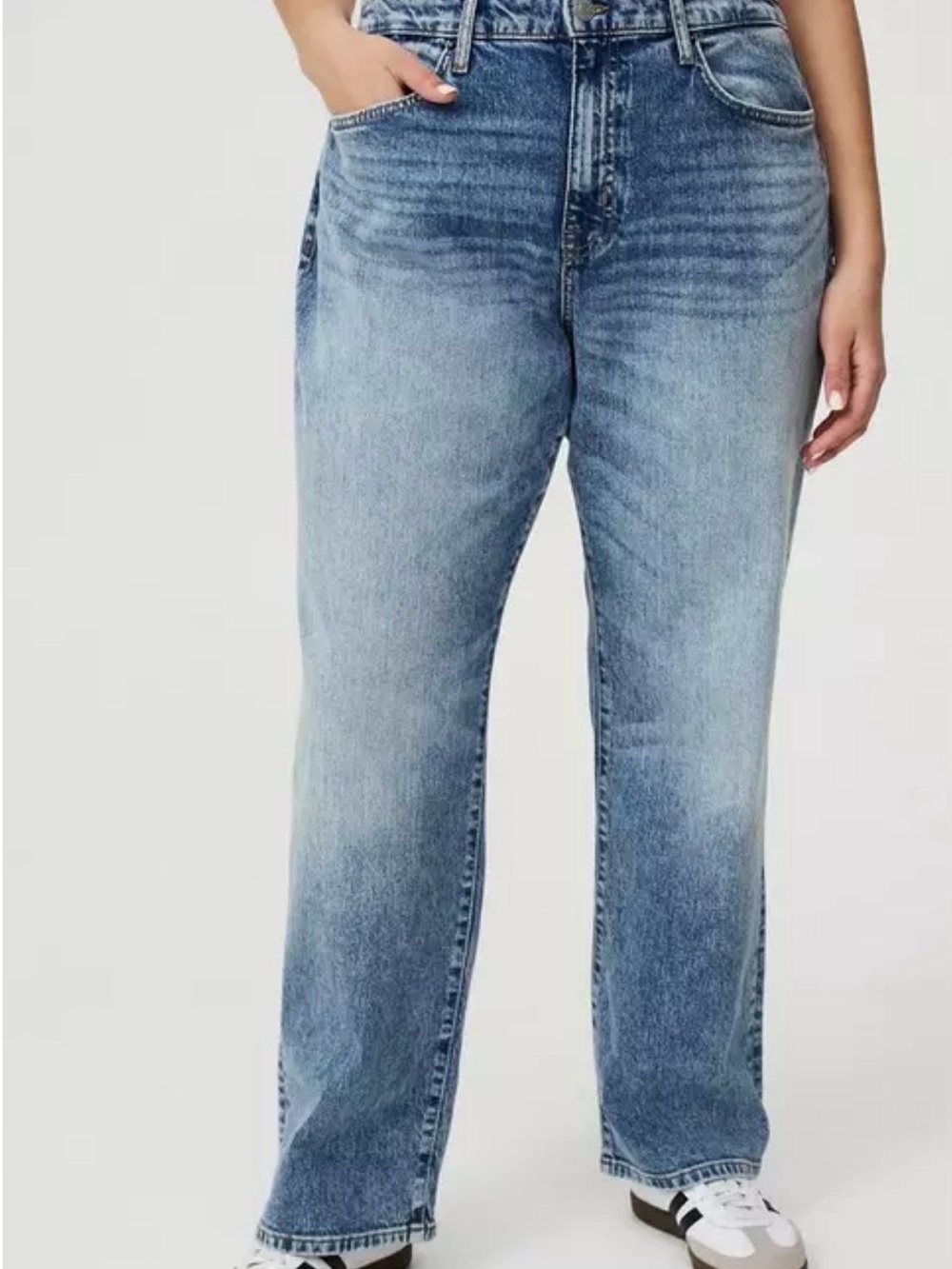 NWT TORRID Baggy High-Rise Straight Jean SIZE 18 - Picture 2 of 6